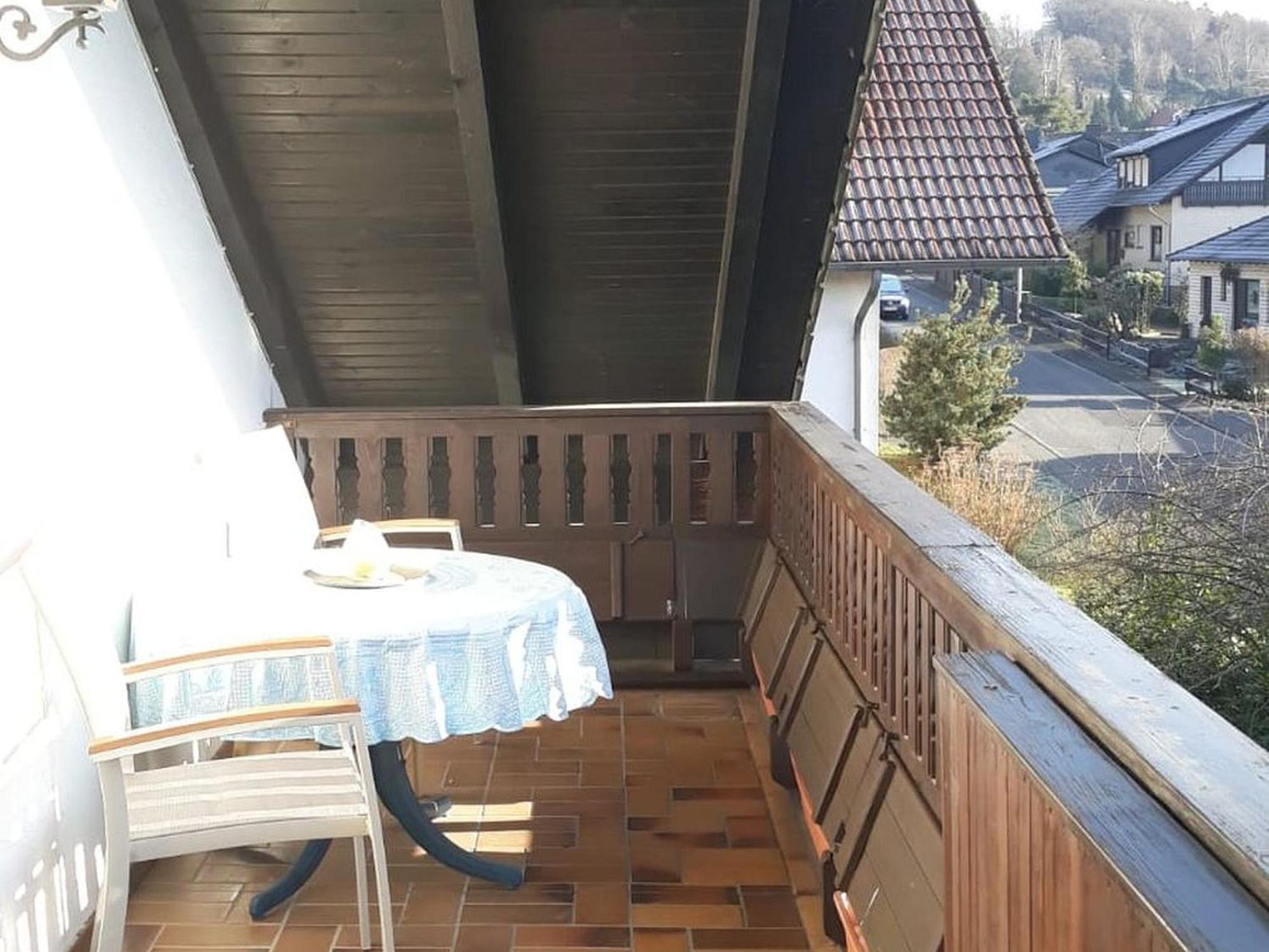 Ferienwohnung Am Rehwinkel Fuldatal Exterior photo